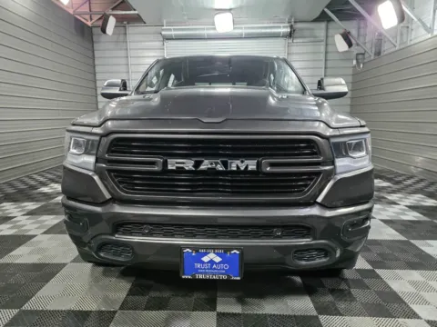 Another view of 2021 Ram 1500 Laramie 4WD Crew Cab Diesel Pickup Truck w/Laramie Level/Sport Appearance Pkgs for sale in Sykesville, MD at Trust Auto