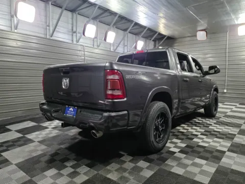 More photos of 2021 Ram 1500 Laramie 4WD Crew Cab Diesel Pickup Truck w/Laramie Level/Sport Appearance Pkgs at Trust Auto, MD