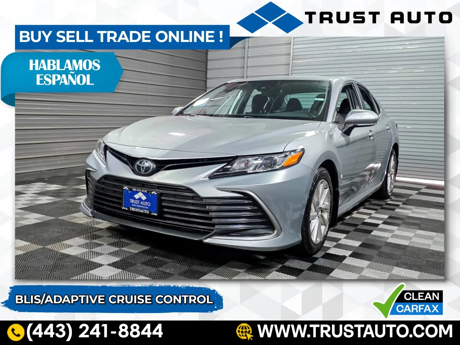 2021 Toyota Camry LE 4-Door Sedan for sale in Sykesville, MD