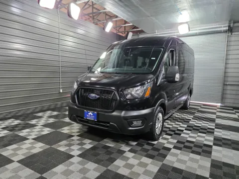 Blue 2023 Ford Transit Passenger Wagon XL for sale in Sykesville, MD