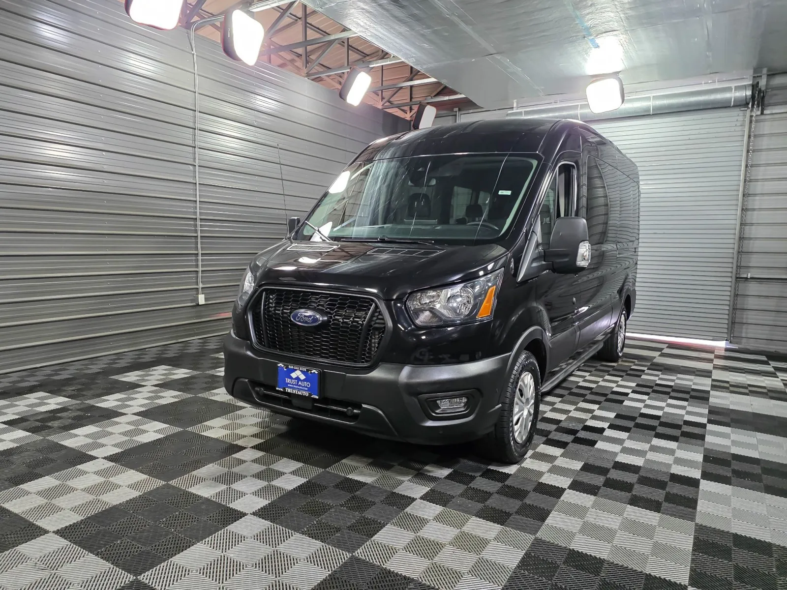 Blue 2023 Ford Transit Passenger Wagon XL for sale in Sykesville, MD