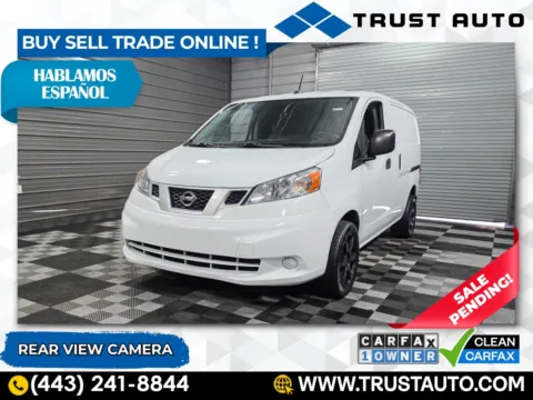 White 2020 Nissan NV200 Compact Cargo S Minivan/Van for sale in Sykesville, MD
