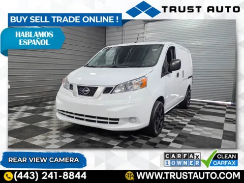 White 2020 Nissan NV200 Compact Cargo S Minivan/Van for sale in Sykesville, MD