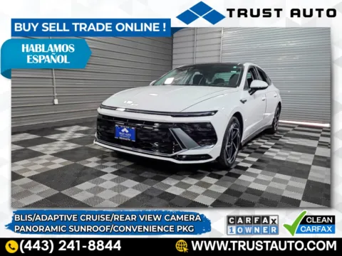 White 2024 Hyundai Sonata SEL 4-Door Sedan w/Convenience Pkg for sale in Sykesville, MD