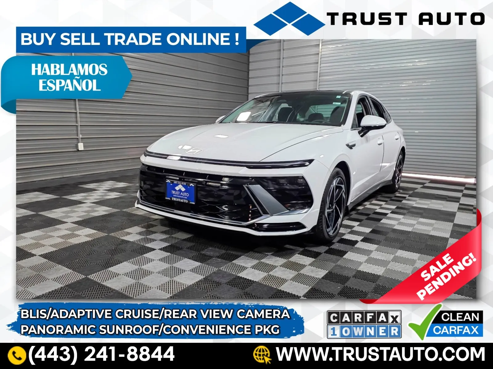 2024 Hyundai Sonata SEL 4-Door Sedan w/Convenience Pkg for sale in Sykesville, MD