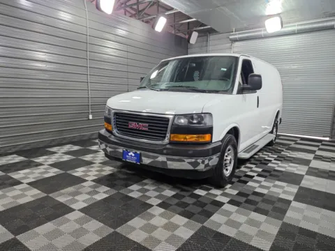 Blue 2019 GMC Savana Cargo Van 2500 for sale in Sykesville, MD