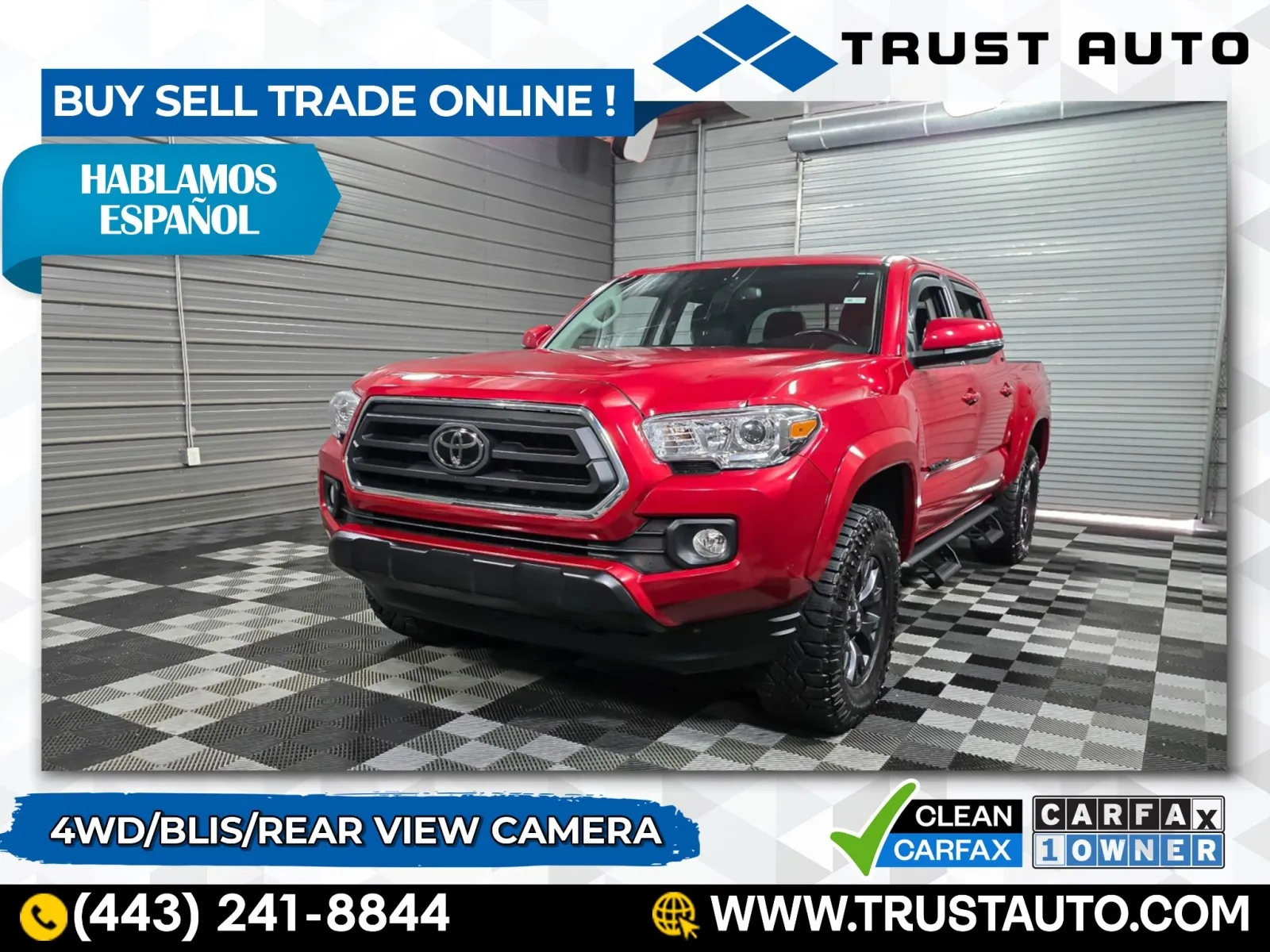 2023 Toyota Tacoma SR5 4WD Double Cab Pickup Truck for sale in Sykesville, MD
