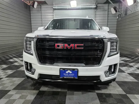 Another view of 2022 GMC Yukon SLE 4WD 8-Passenger Luxury SUV for sale in Sykesville, MD at Trust Auto