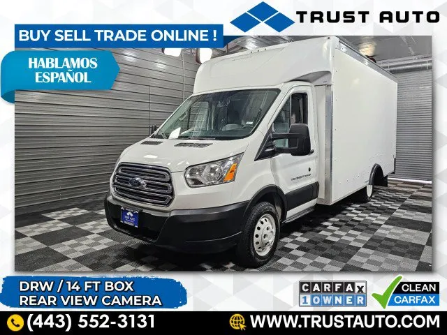 Used 2019 Ford Transit T-350 Cutaway DRW 156'' WB Dually 14FT Box