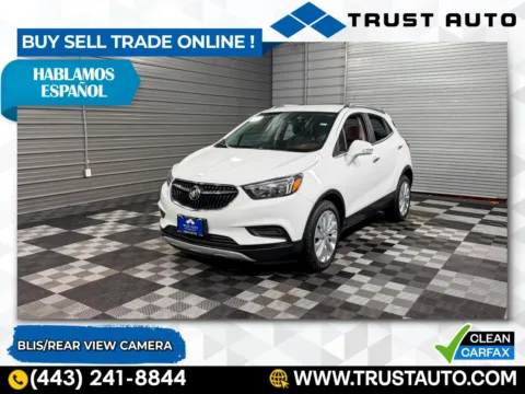 White 2019 Buick Encore Preferred SUV for sale in Sykesville, MD