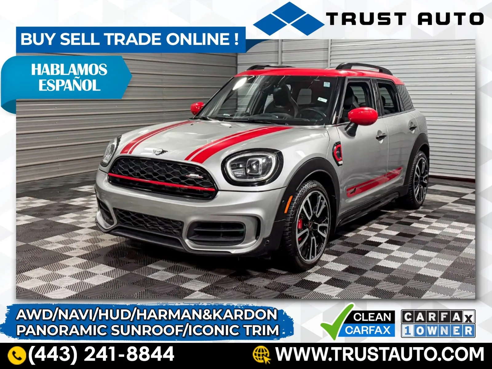 2024 MINI Countryman John Cooper Works AWD SUV w/Iconic Trim for sale in Sykesville, MD