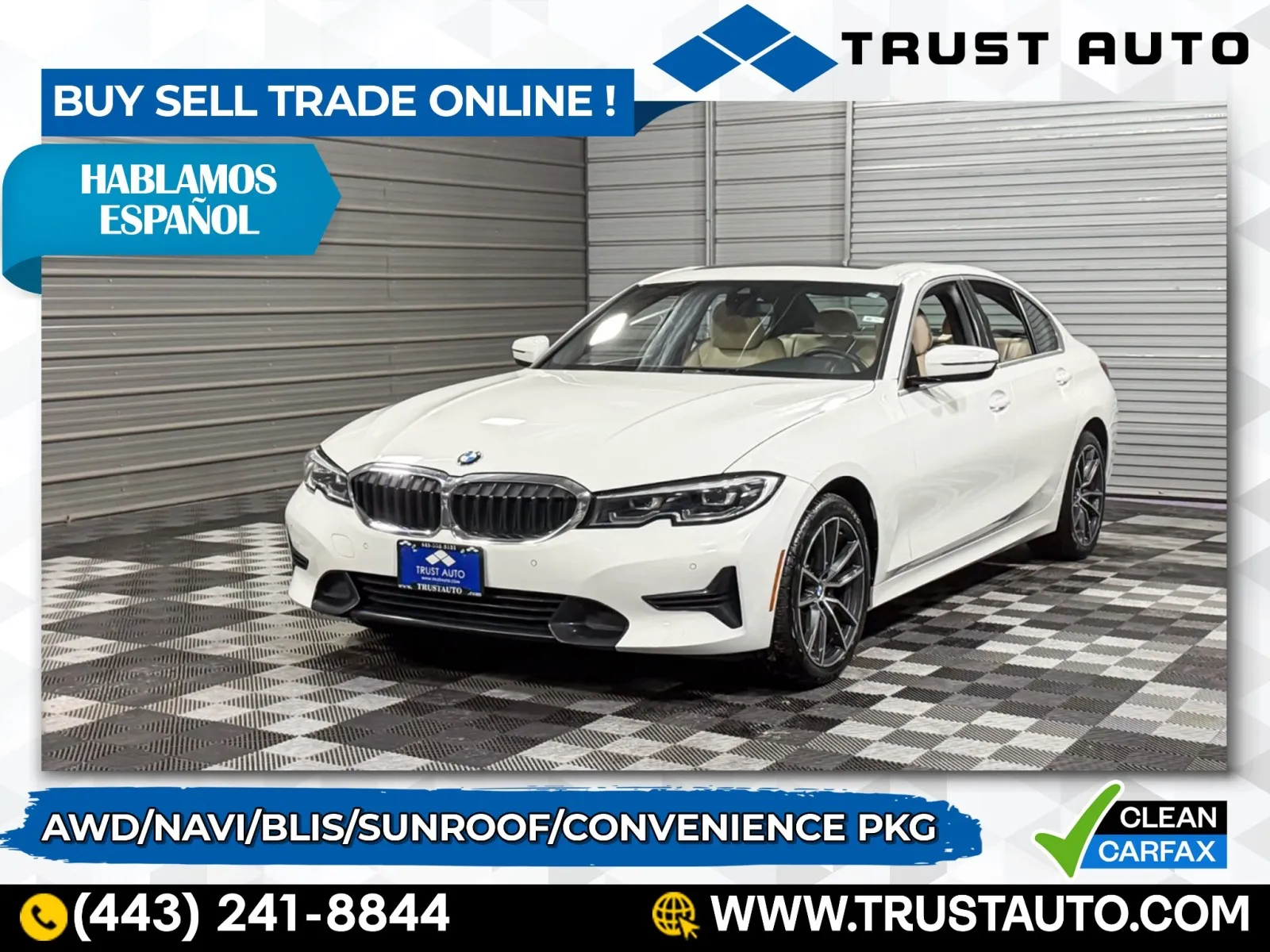 2020 BMW 3 Series 330i xDrive AWD Sedan w/Convenience Pkg for sale in Sykesville, MD