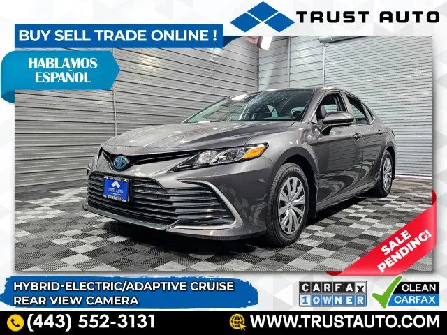 2023 Toyota Camry LE Hybrid-Electric Sedan for sale in Sykesville, MD