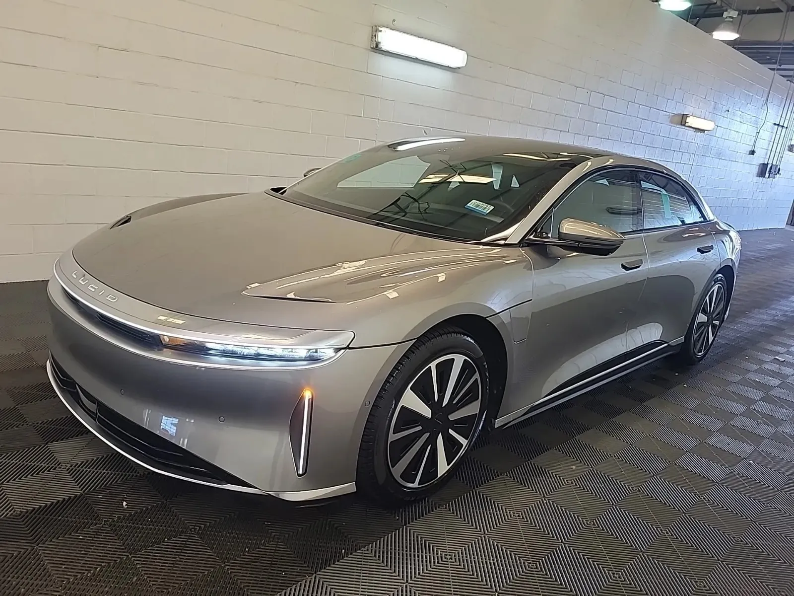 Gray 2024 Lucid Air Touring AWD Electric Luxury Sedan for sale in Sykesville, MD