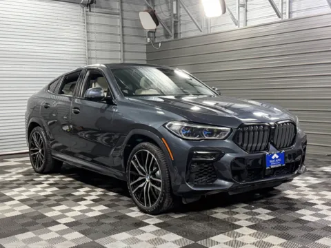Another view of 2022 BMW X6 M50i for sale in Sykesville, MD at Trust Auto