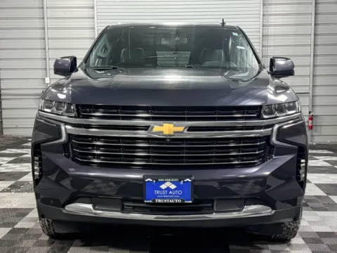 Another view of 2023 Chevrolet Tahoe LT 4WD 7-Passenger SUV w/Signature Plus Pkg for sale in Sykesville, MD at Trust Auto