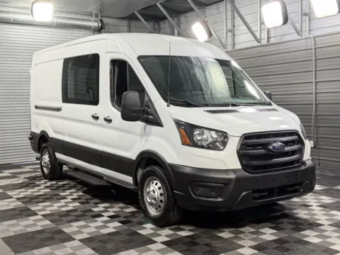 Photos of 2020 Ford Transit T-150 5-Passenger 148''WB Crew Medium Roof Minivan/Van for sale in Sykesville, MD at Trust Auto