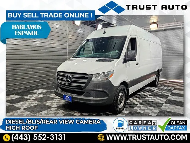 2021 Mercedes-Benz Sprinter 2500 Cargo 170''WB High Roof Diesel Minivan/Van for sale in Sykesville, MD