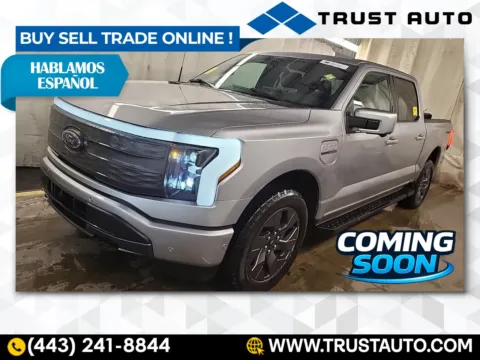 Gray 2022 Ford F-150 Lightning LARIAT for sale in Sykesville, MD