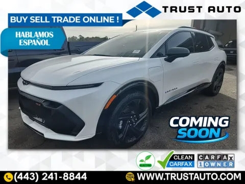 Blue 2024 Chevrolet Equinox EV RS for sale in Sykesville, MD