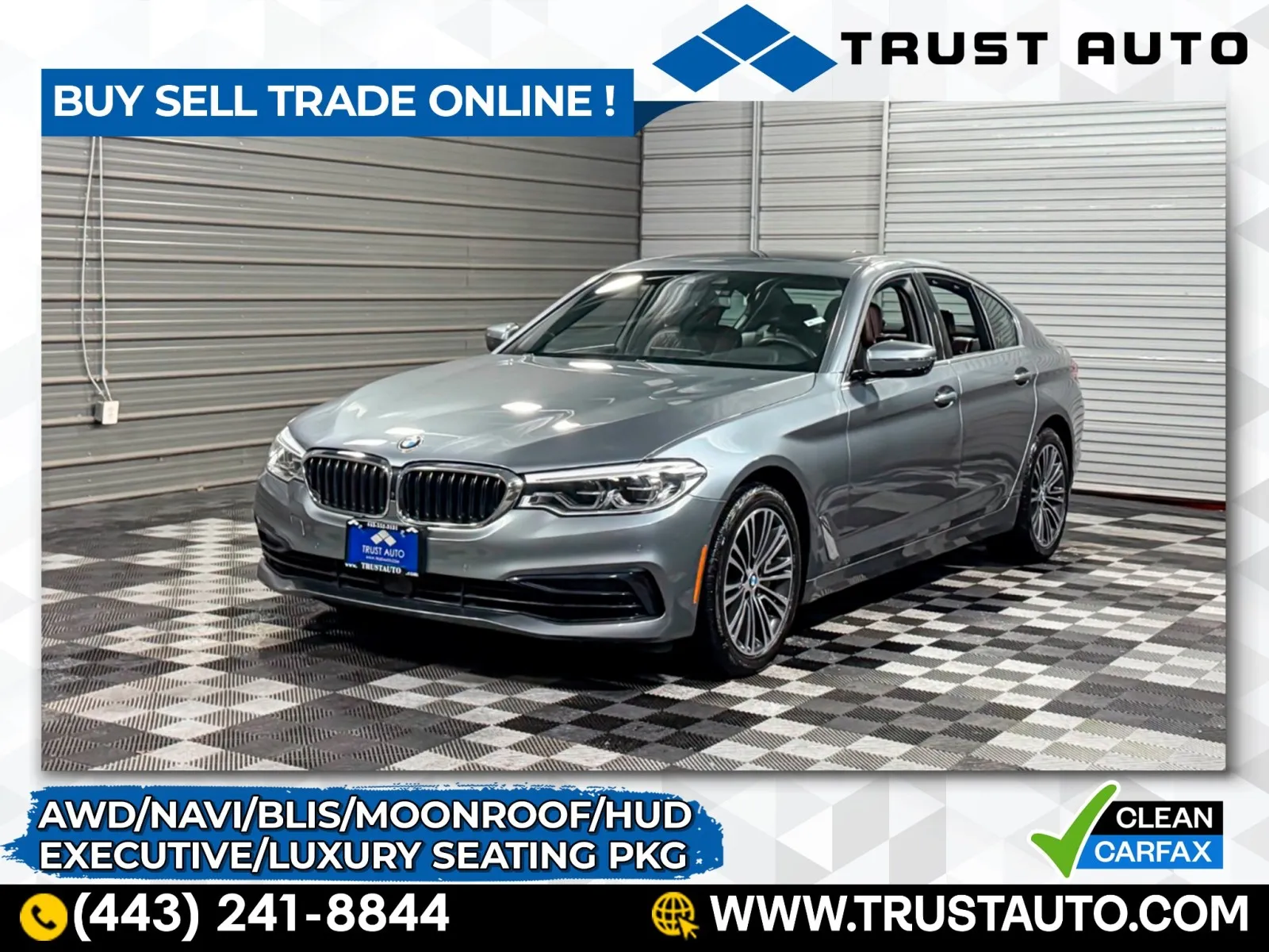 2020 BMW 5 Series 540i xDrive AWD Sedan w/Executive Pkg for sale in Sykesville, MD