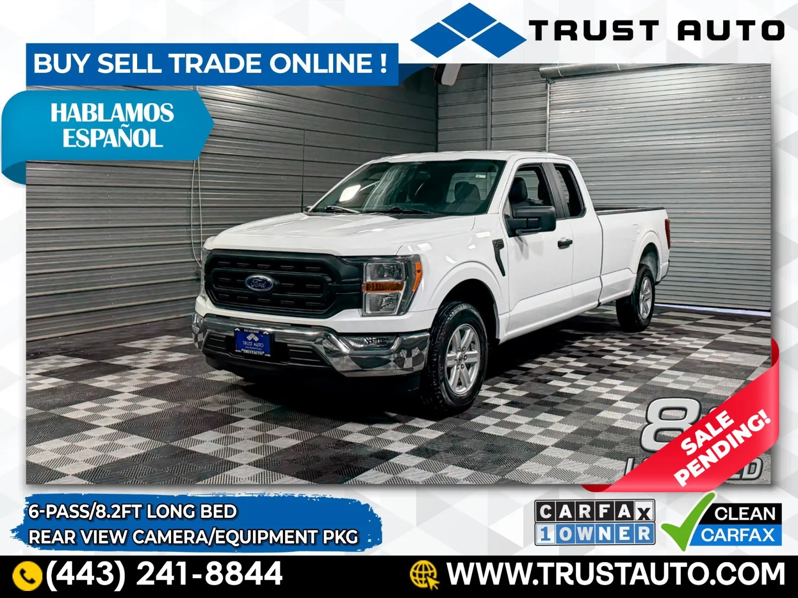2021 Ford F-150 XL SuperCab Pickup Truck w/Equipment Pkg for sale in Sykesville, MD