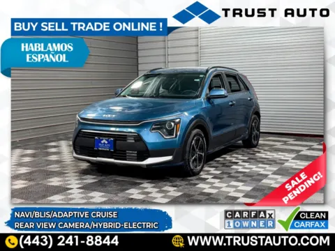 Blue 2023 Kia Niro EX Plug-In Hybrid SUV for sale in Sykesville, MD