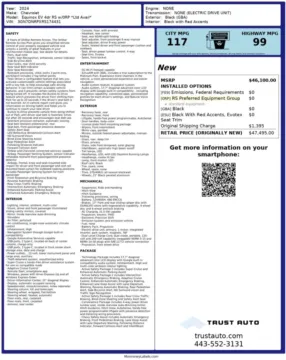 Another view of 2024 Chevrolet Equinox EV RS Electric SUV for sale in Sykesville, MD at Trust Auto