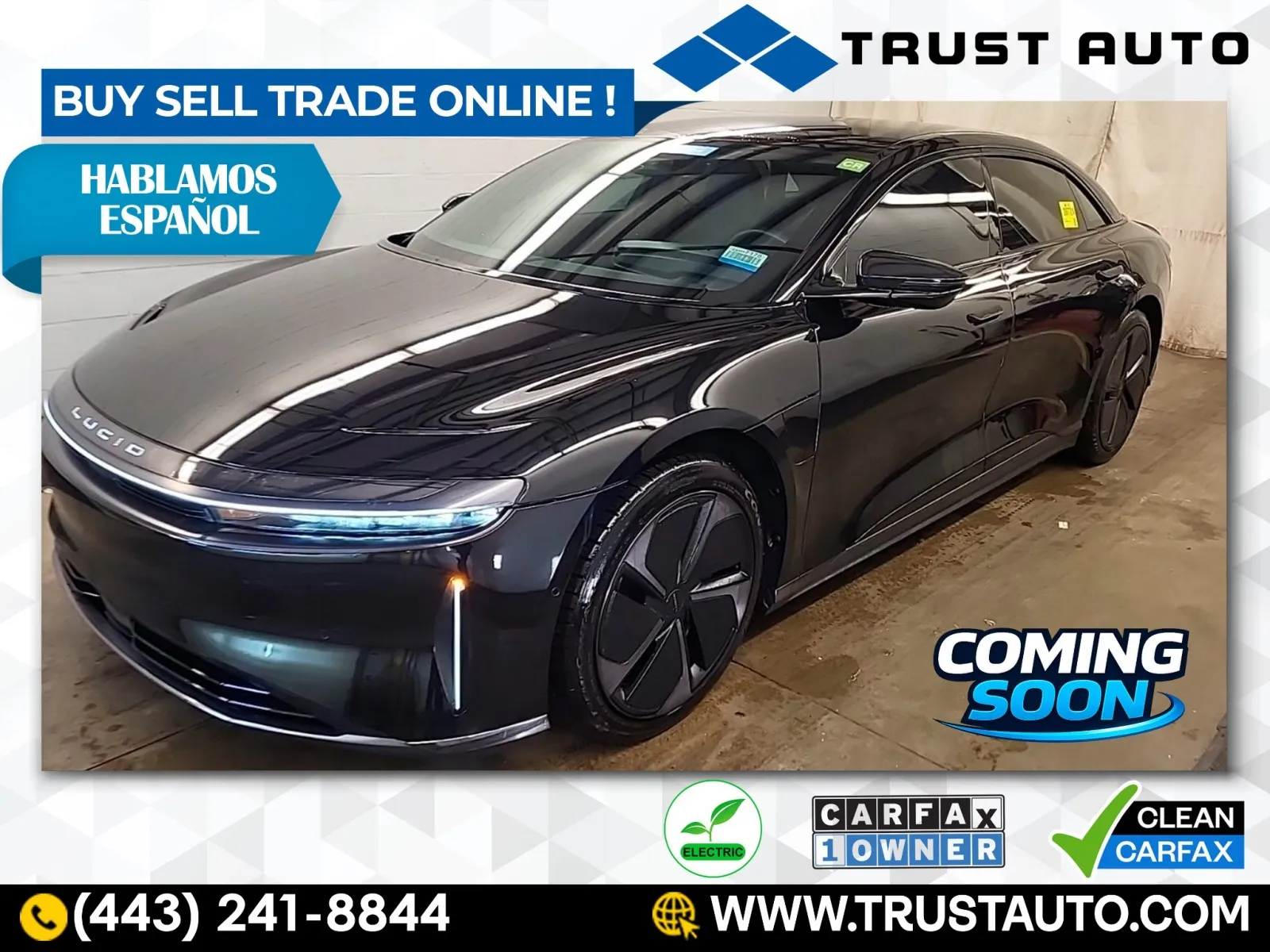 2024 Lucid Air Pure for sale in Sykesville, MD