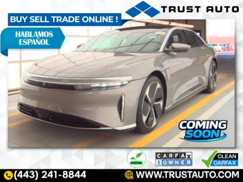 Silver 2023 Lucid Air Touring for sale in Sykesville, MD