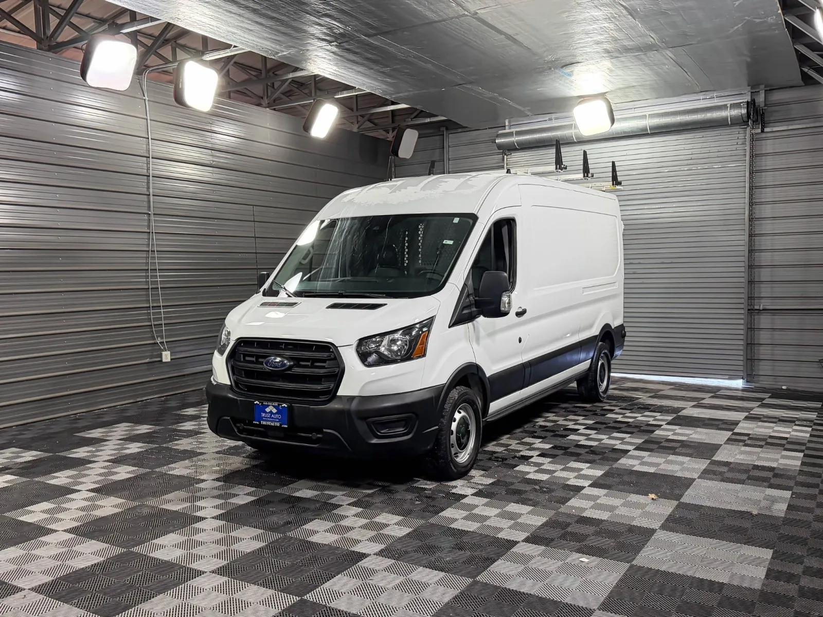 Silver 2020 Ford Transit Cargo Van 250 for sale in Sykesville, MD