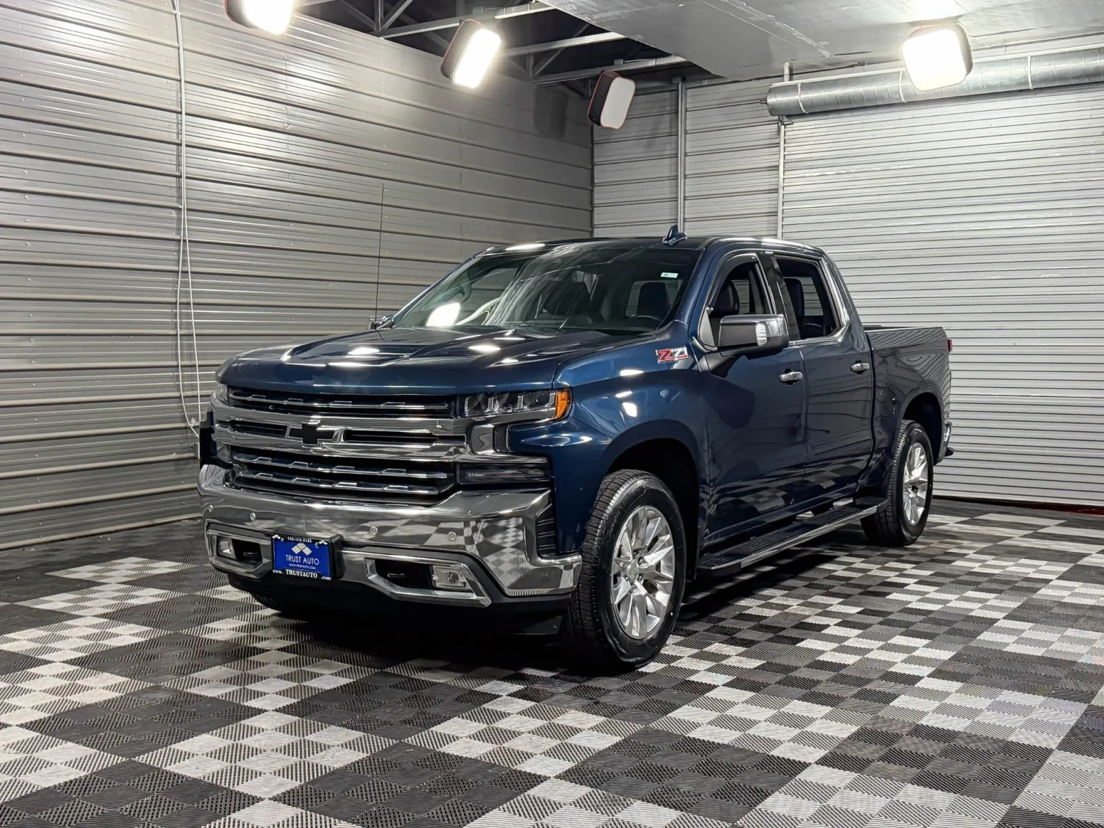 Blue 2022 Chevrolet Silverado 1500 LTD LTZ for sale in Sykesville, MD