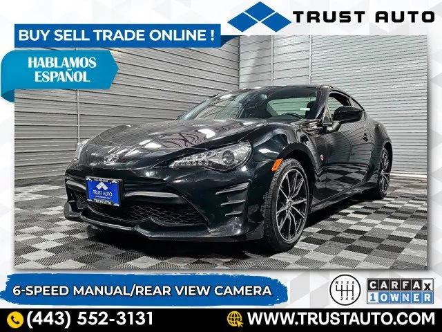 2019 Toyota 86 6-Speed Manual Coupe for sale in Sykesville, MD