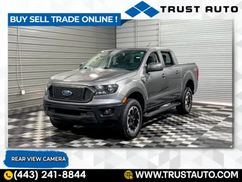 Gray 2021 Ford Ranger XL SuperCrew EcoBoost Pickup Truck for sale in Sykesville, MD