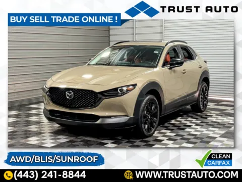 Beige 2025 Mazda CX-30 2.5 Carbon Turbo AWD SUV for sale in Sykesville, MD