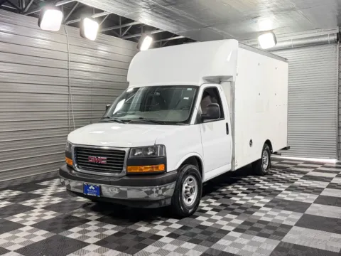 Blue 2021 GMC Savana Commercial Cutaway 3500 for sale in Sykesville, MD