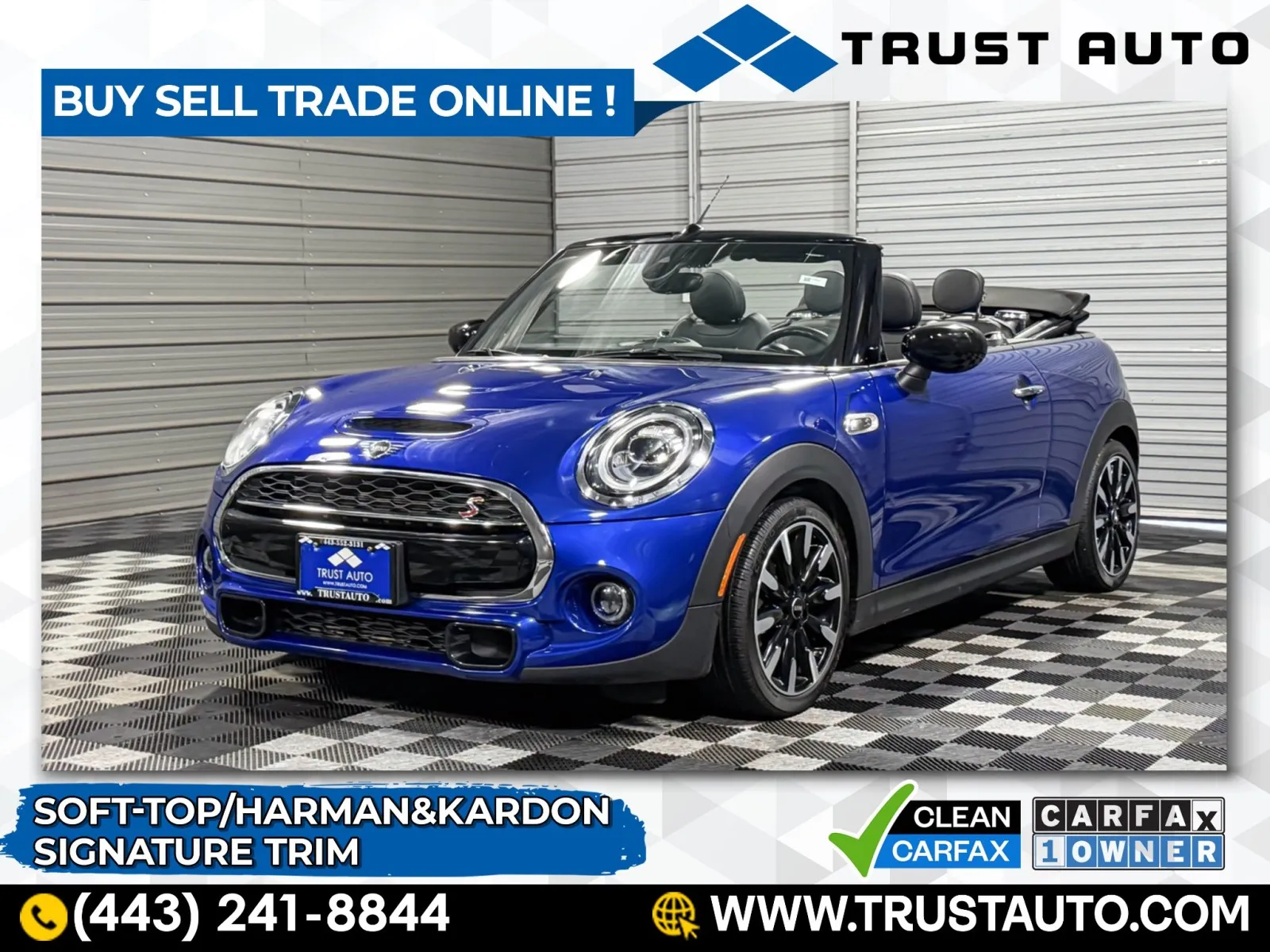 2020 MINI Convertible Cooper S Soft-Top Convertible