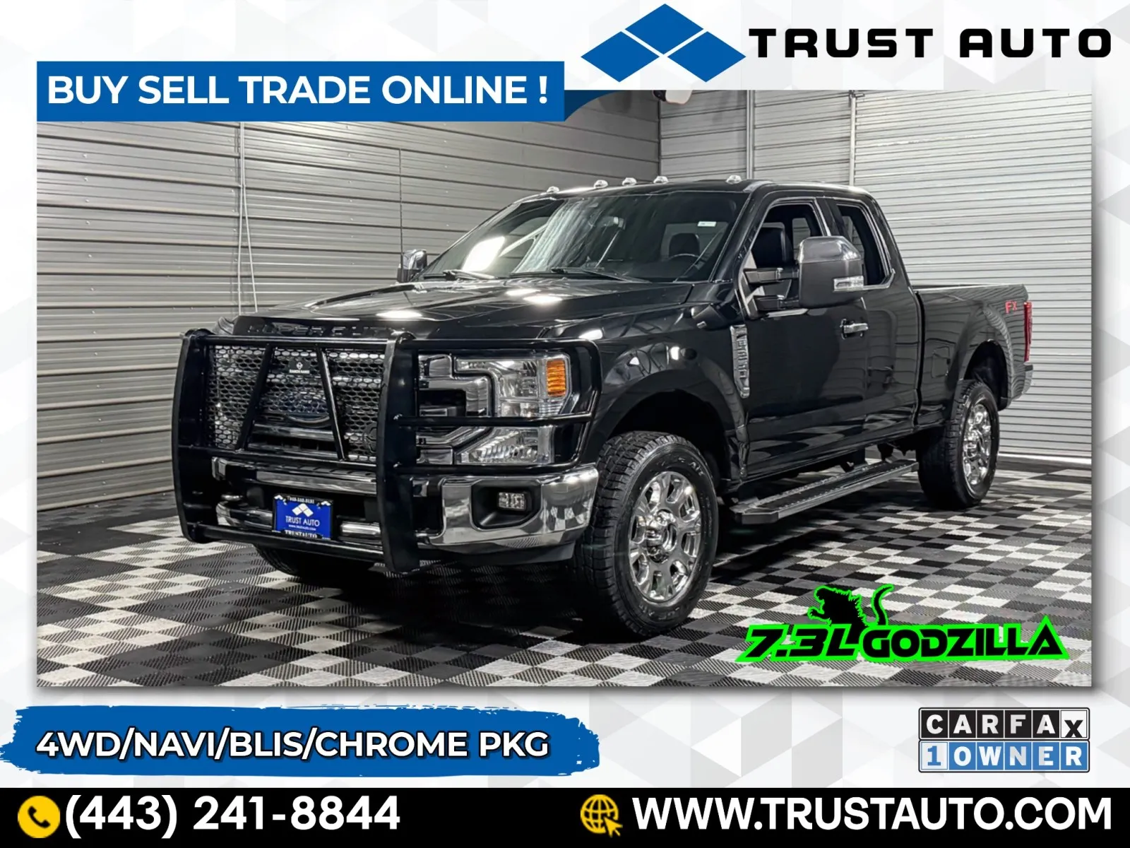 2022 Ford Super Duty F-250 LARIAT 4WD SuperCab Pickup Truck