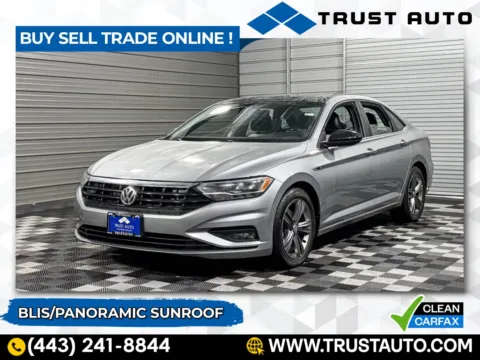 Silver 2021 Volkswagen Jetta R-Line Sedan for sale in Sykesville, MD