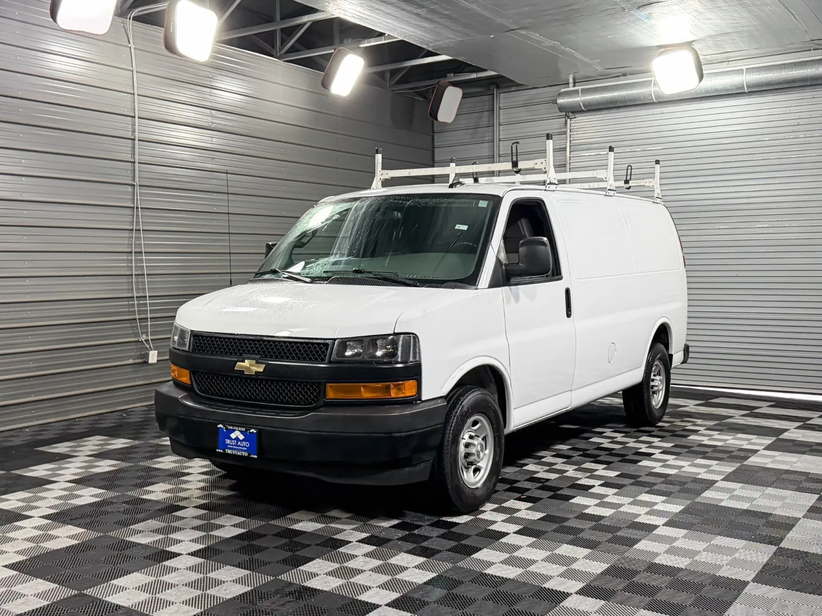 Blue 2020 Chevrolet Express Cargo Van 2500 for sale in Sykesville, MD