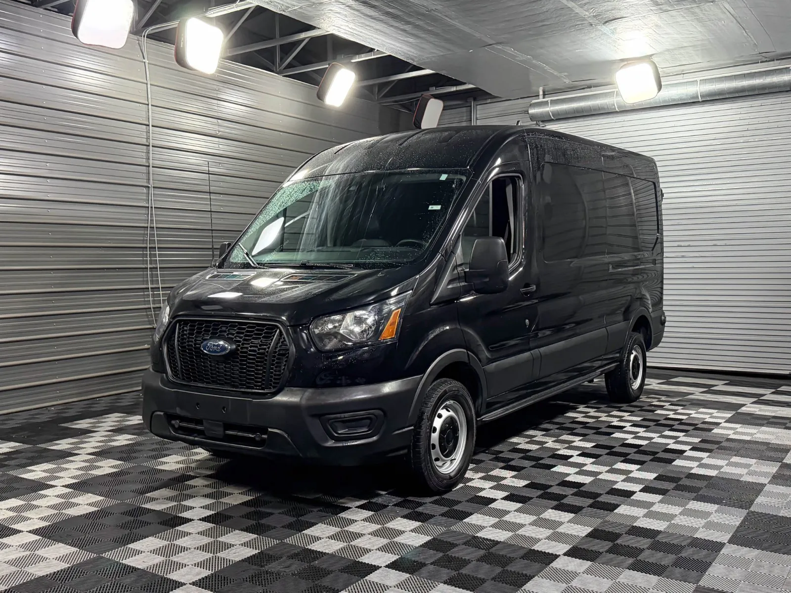 Gray 2024 Ford Transit Cargo Van 250 for sale in Sykesville, MD