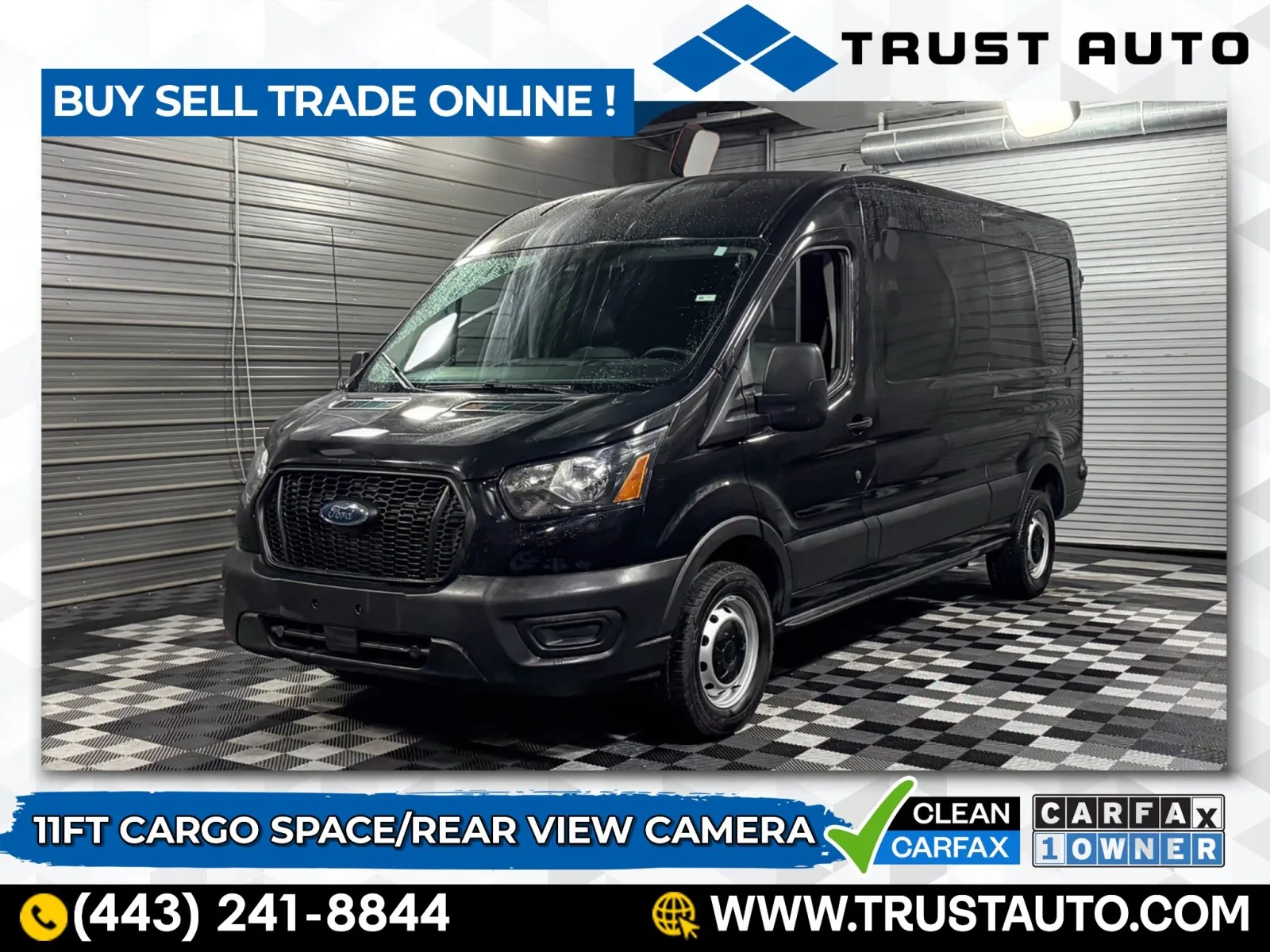 2024 Ford Transit T-250 Cargo 148''WB Medium Roof Minivan/Van for sale in Sykesville, MD