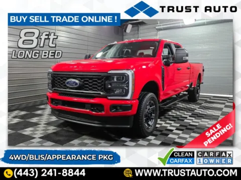 Red 2023 Ford Super Duty F-350 SRW XL 4WD Crew Cab 8FT Bed Pickup Truck for sale in Sykesville, MD