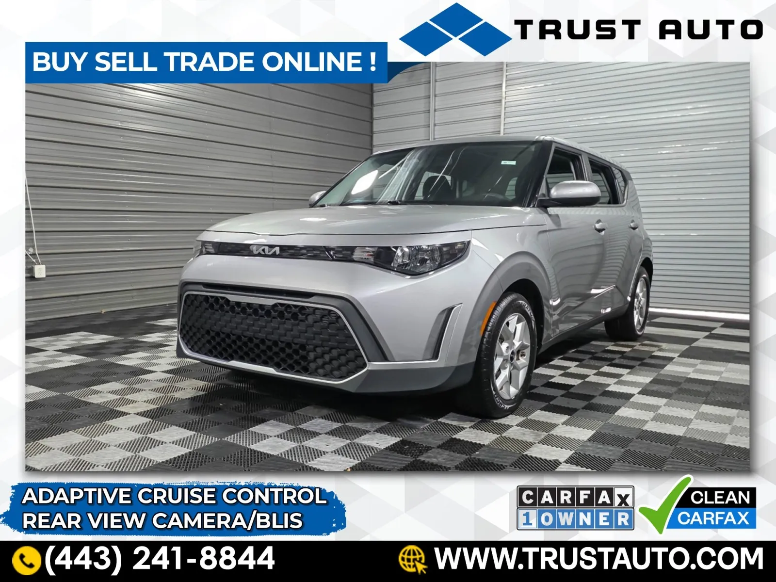 Gray 2023 Kia Soul LX Hatchback for sale in Sykesville, MD