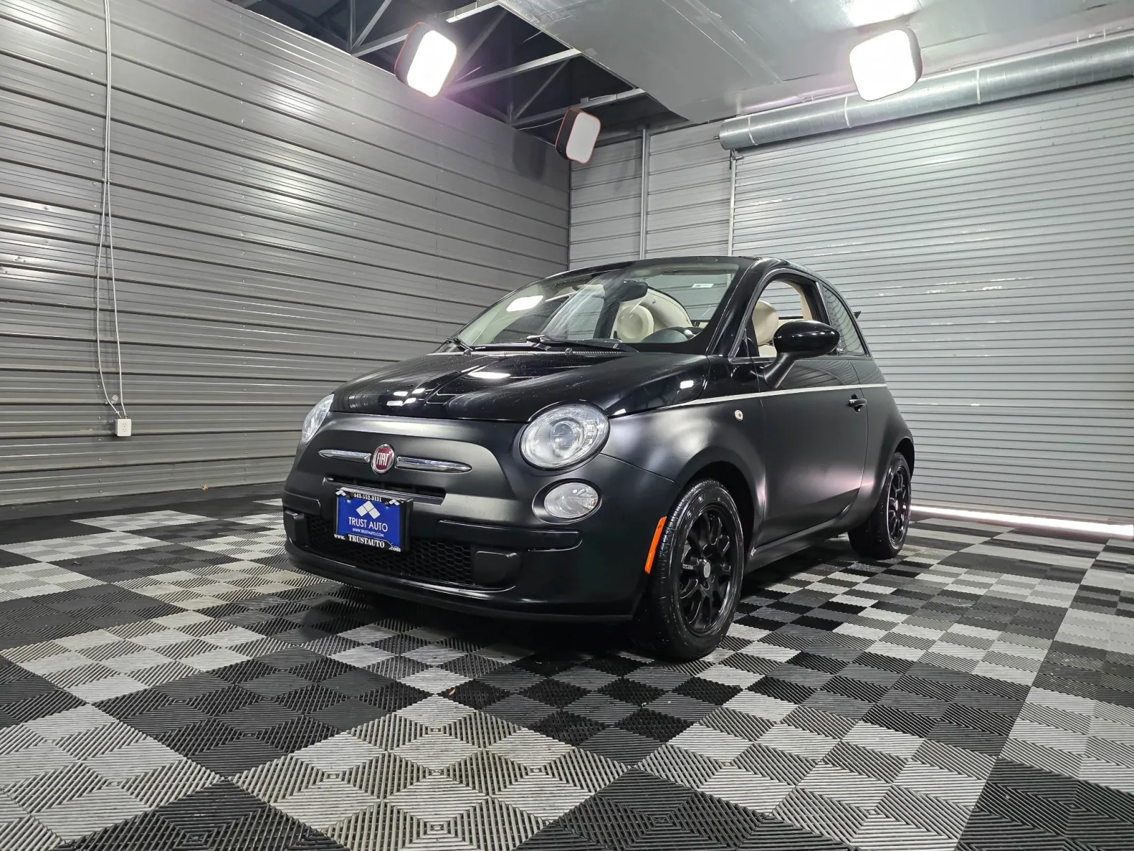 White 2017 FIAT 500c Pop for sale in Sykesville, MD