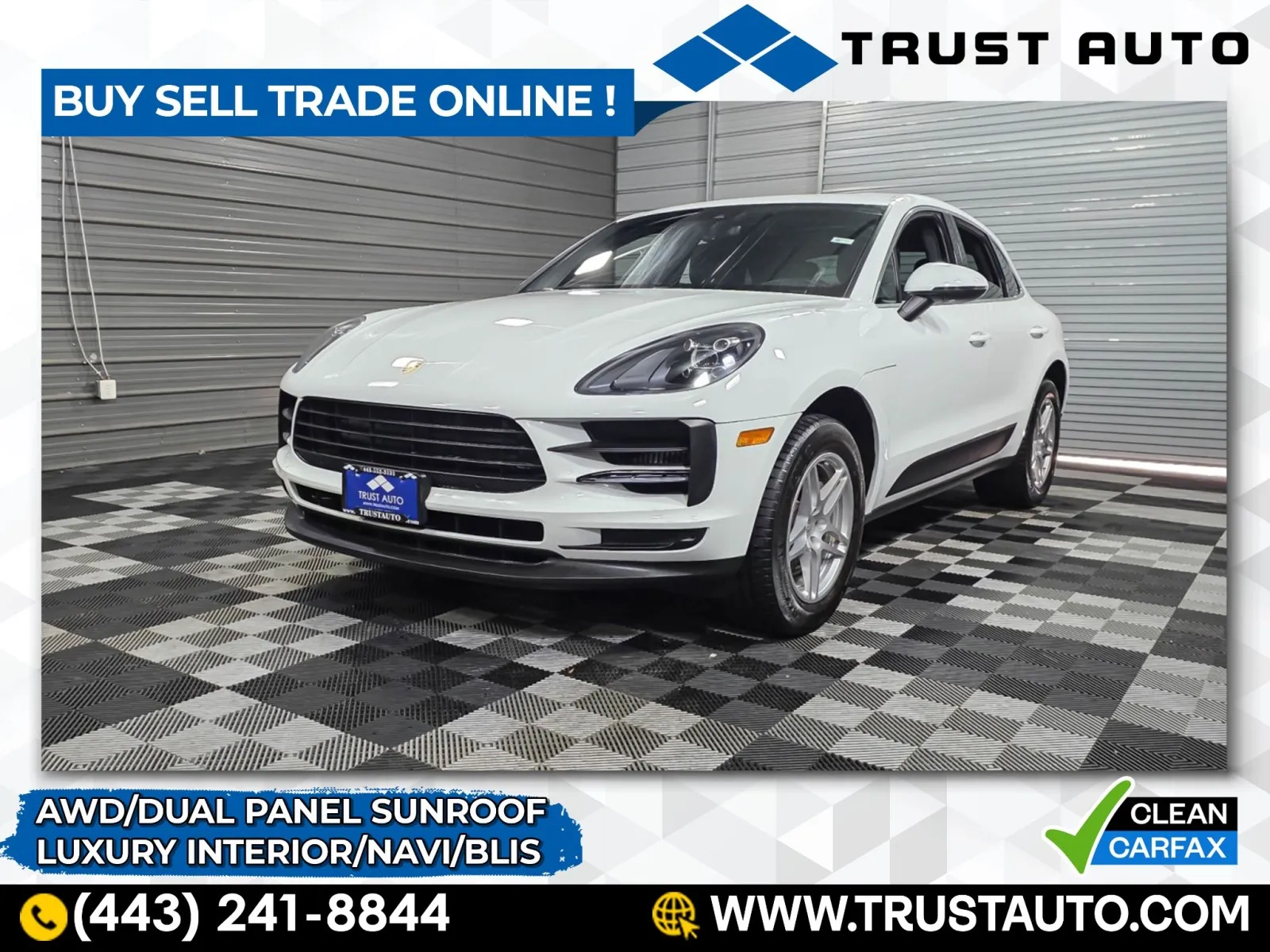 2020 Porsche Macan S AWD Luxury SUV for sale in Sykesville, MD