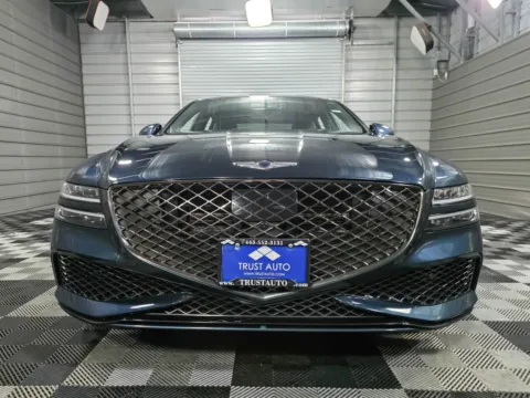 Another view of 2023 Genesis G80 2.5T AWD Luxury Sedan w/Sport Prestige Pkg for sale in Sykesville, MD at Trust Auto