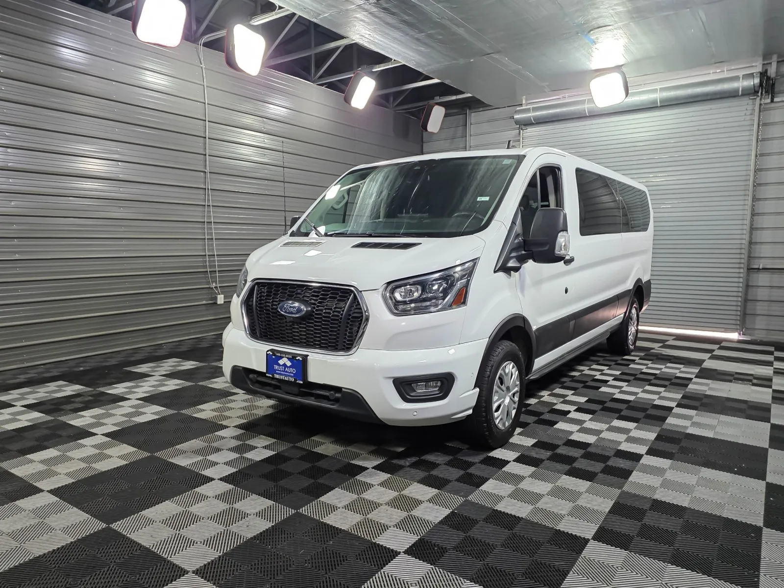 Blue 2023 Ford Transit Passenger Wagon XL for sale in Sykesville, MD
