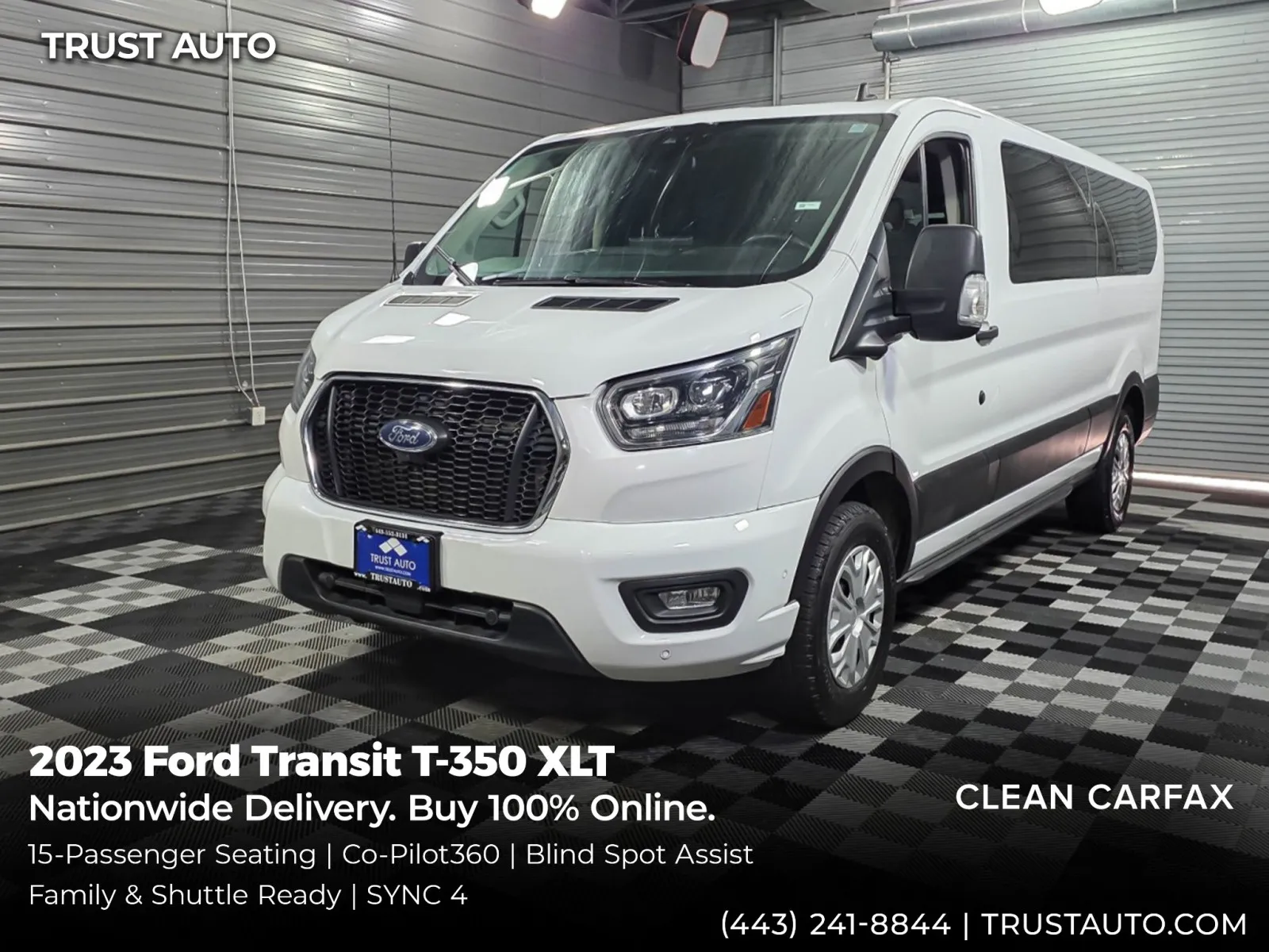 2023 Ford Transit 350 XLT Low Roof Sliding Pass. 148's photo