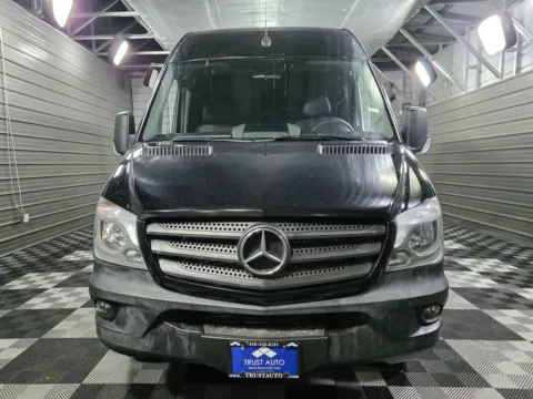 Another view of 2017 Mercedes-Benz Sprinter 3500XD Crew 170''WB DRW High Roof Extended 3.0L V6 Turbo Diesel Minivan/Van for sale in Sykesville, MD at Trust Auto
